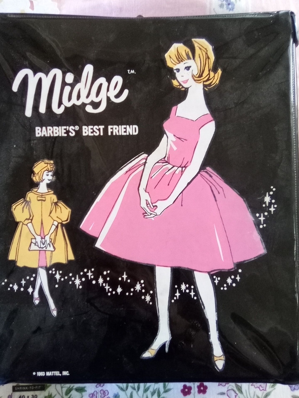 1963 Mattel Midge Carry Case